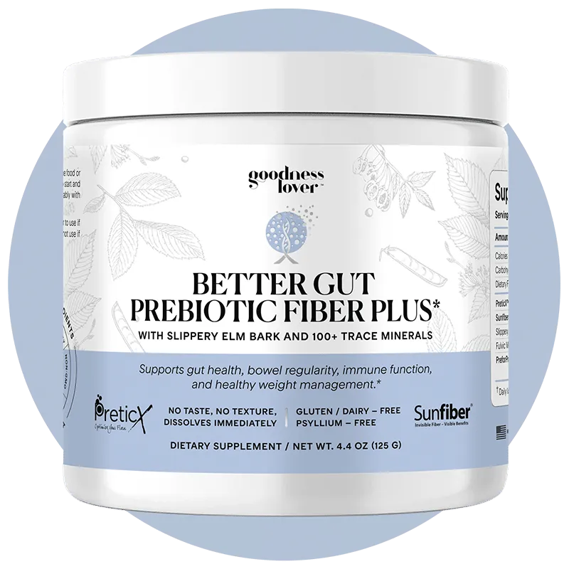 1 Bottle of Better Gut Prebiotic Fiber Plus