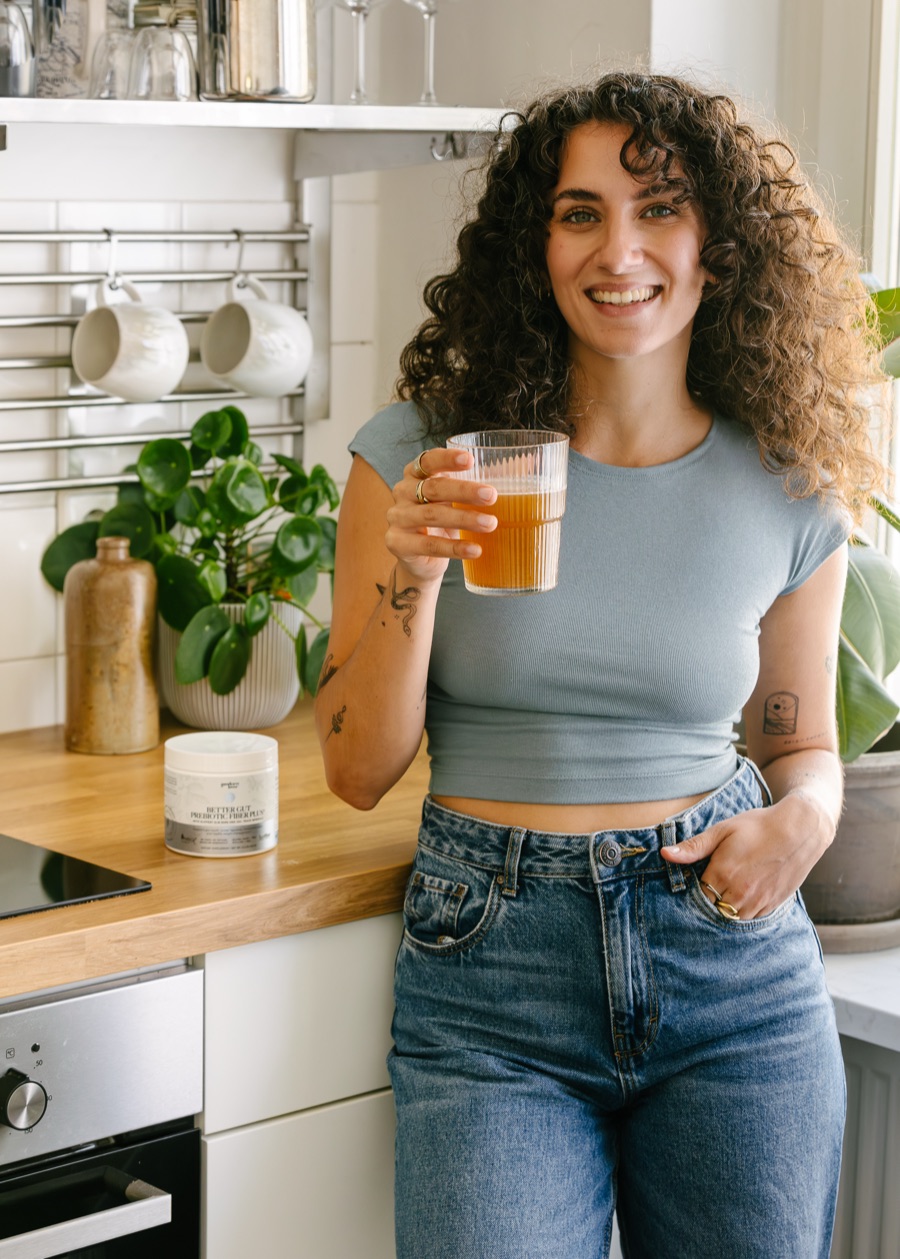 Sarah Otto with Better Gut Prebiotic Fiber Plus