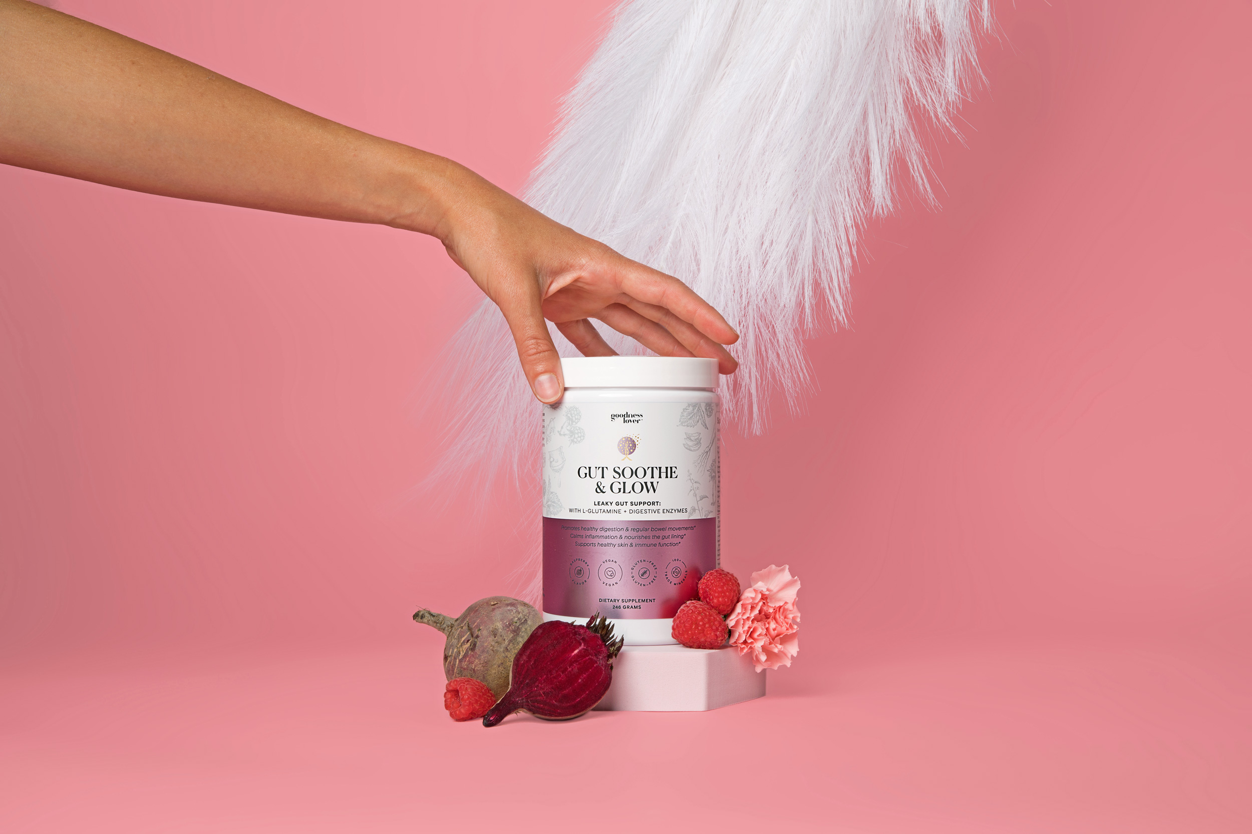 Gut Soothe & Glow with botanical accents